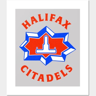Defunct Halifax Citadels AHL Hockey 1988 Posters and Art